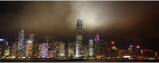panoramique Hong-Kong par Matthieu Guinguené